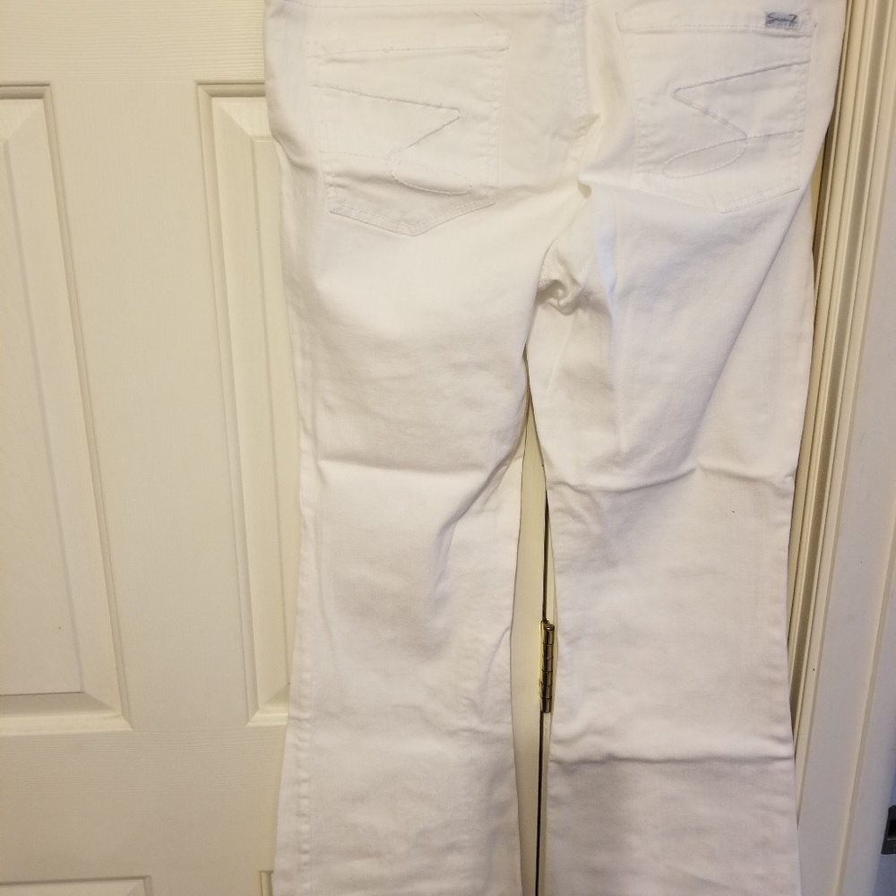 White jeans